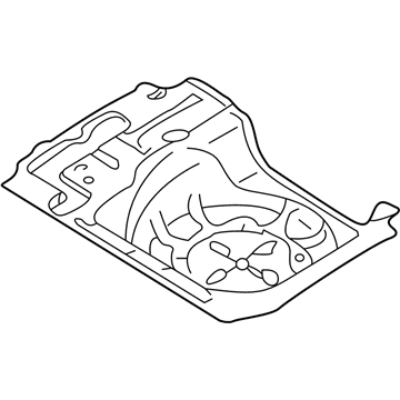 2002 Kia Spectra Floor Pan - 0K2AA53730B