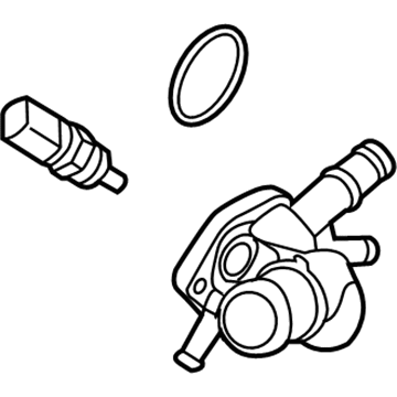 Kia Forte Koup Thermostat - 256002B700