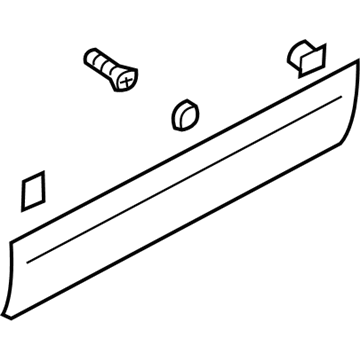 2007 Kia Sorento Door Moldings - 877303E500