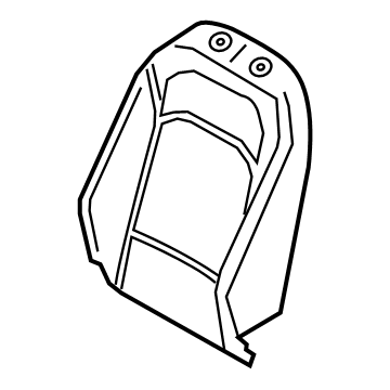 Kia 88350K0000 Pad Assembly-Front Seat