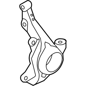 Kia 517162K000 Front Axle Knuckle Right