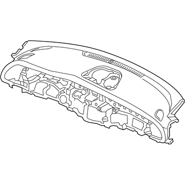 Kia 84710J5100WK Crash Pad Assembly-Main