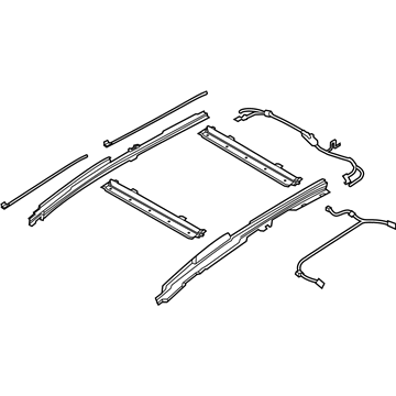 Kia 816463W000WK Mechanism Assembly-PANOR