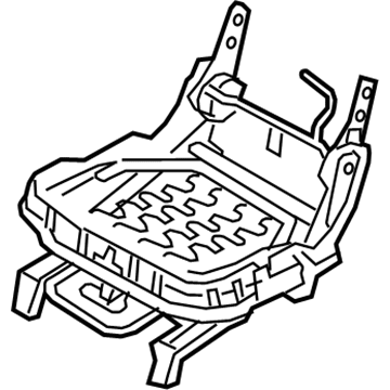 Kia 896001U700 Mech & Recl Assembly,RH