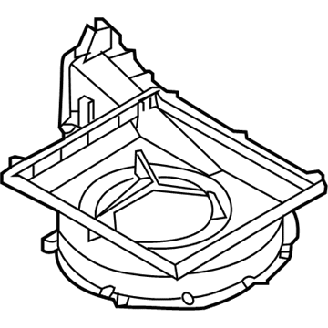 Kia 97111A8020 Case-Blower,Upper