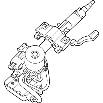 2017 Kia Rio Steering Column - 563101W210