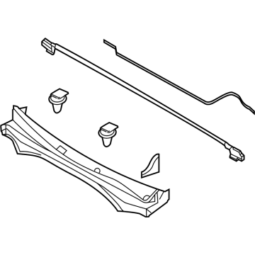 Kia 86150P2000 Cover Assy-Cowl Top