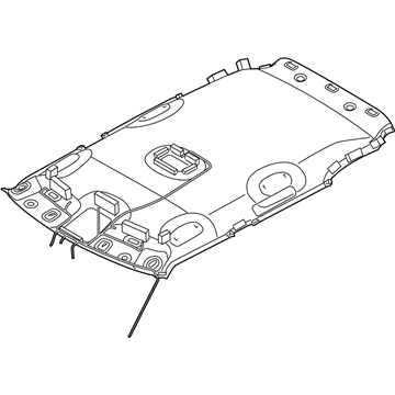 Kia 85310E4010BF3 Headlining Assembly