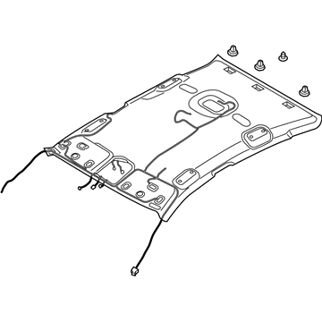 Kia 85310A8000BGA Headlining Assembly