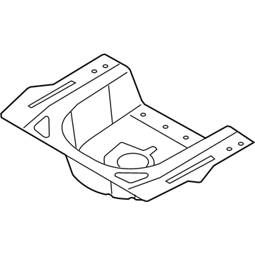 Kia 655133S001 Panel Assembly-Rear Floor