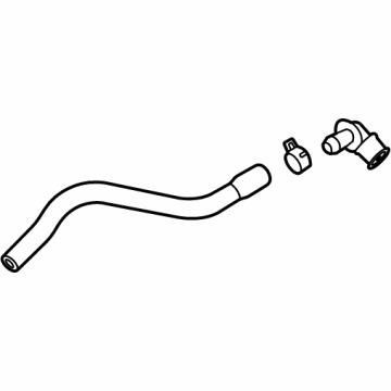 Kia Carnival Crankcase Breather Hose - 267103N300