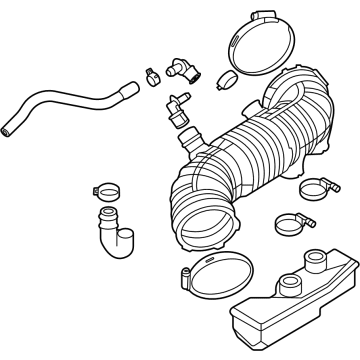 Kia Carnival Air Intake Coupling - 28130R0300