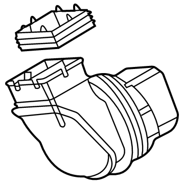 Kia 28240P2300 Duct Assembly-Air