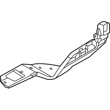 Kia 97360D5000 Duct-Rear Heating,LH