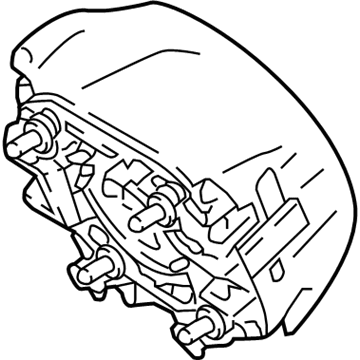 Kia 80100J5600WK Steering Wheel Air Bag Module Assembly