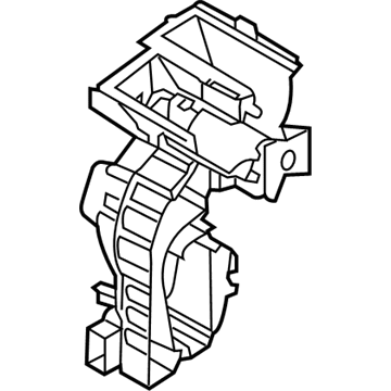 Kia 97134A7010 Case-Heater, LH