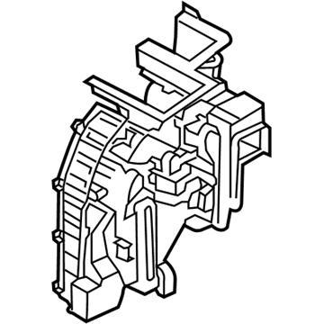 Kia 97135A7000 Case-Heater, RH