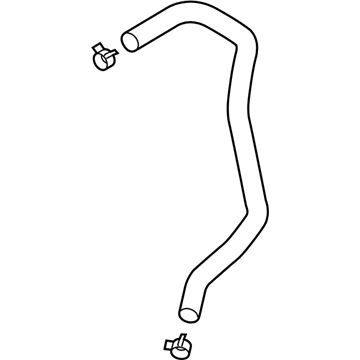 2017 Kia Optima Hybrid Crankcase Breather Hose - 267102E610