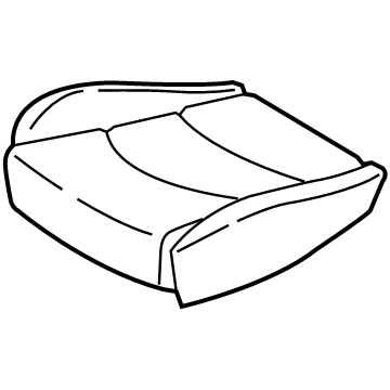Kia 88160M7000B4P Front Cushion Covering Left