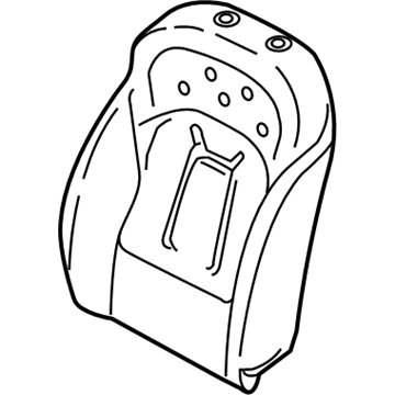 Kia 88350M6010 Pad Assembly-Front Seat