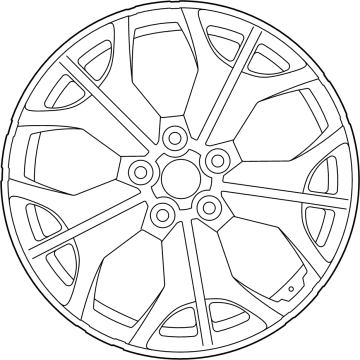 2022 Kia Seltos Spare Wheel - 52910Q5200