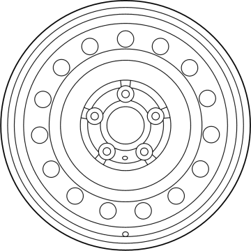 Kia Soul Spare Wheel - 52910A4910