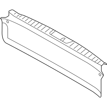 Kia 857704D101DP Trim Assembly-Rear Transverse