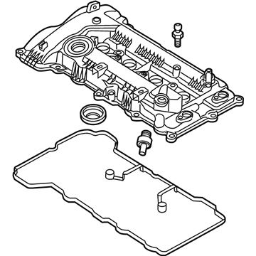 Kia 224102E010 Cover Assembly-Rocker