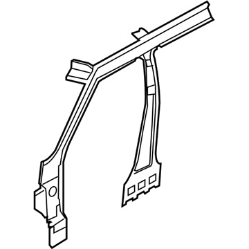 Kia 712022K500 Pillar Assembly-Front Inner