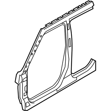 Kia 711402K300 Reinforcement Assembly-Side Outer