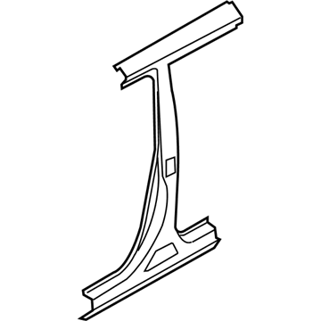 Kia 714012KB60 Pillar Assembly-Center Outer