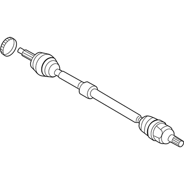 2010 Kia Soul Axle Shaft - 495012K000