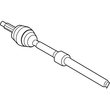 2011 Kia Soul CV Joint - 495912K050