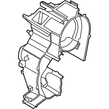 Kia 971341W010 Case-Heater & EVAPORATOR