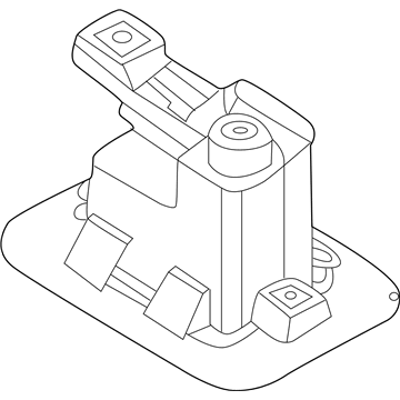 Kia 92502J6000 Lamp Assembly-License Pl