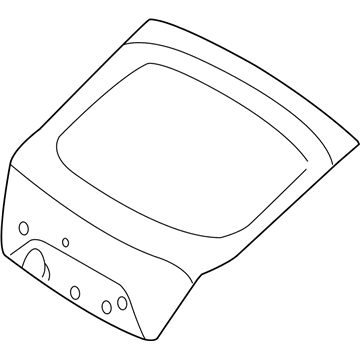 Kia 73700J5020 Panel Assembly-Tail Gate