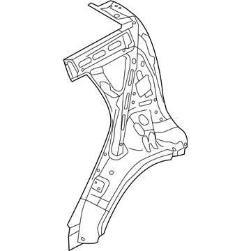 Kia 71601B2601 Panel Assembly-Quarter Inner