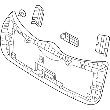 Kia 817501W200HU Panel Assembly-Tail Gate