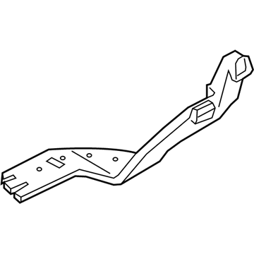 Kia 973604C000 Duct-Rear Heating,LH