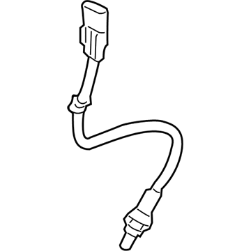 Kia 392103F050 Oxygen Sensor Assembly, Front Left