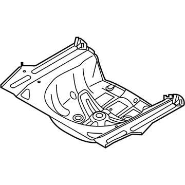 2017 Kia Optima Floor Pan - 65510D5000