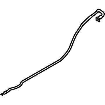 2008 Kia Rio Fuel Door Release Cable - 815901G201