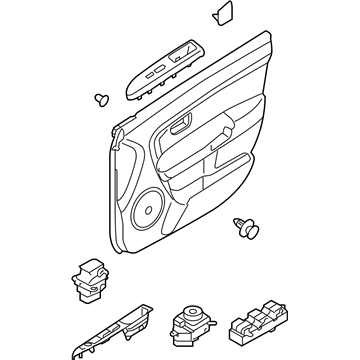 Kia 823012K300WK Door Trim Panel