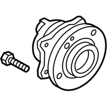 Kia 527502B100 Rear Wheel Hub Assembly