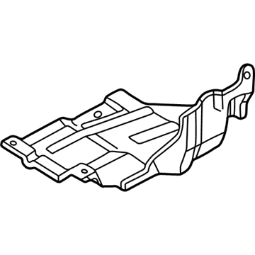 Kia 0K2A156121A Cover Assembly-Engine Under