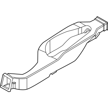 Kia 97010Q5000 Duct Assembly-Rr Vent