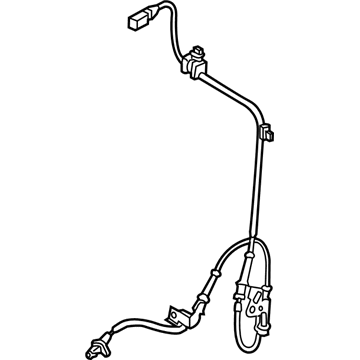 Kia 95670B2050 Sensor-Abs Front Wheel