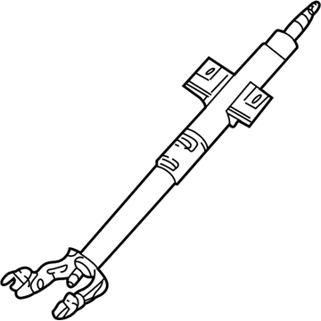 Kia 0K32B32100D Shaft Assembly-Steering