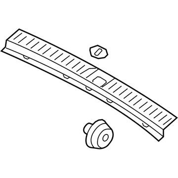 Kia 85770C6000BGG Trim Assembly-Rear Transverse