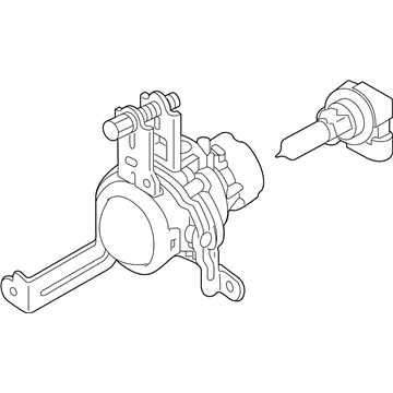 Kia 92202H9500 Lamp Assy-Fr Fog,Rh